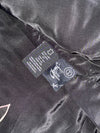 Vintage White & Burgundy Café Racer Leather Jacket (M)