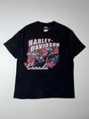 Harley-Davidson Canada Motorcycle Graphic Tee – Black (L)