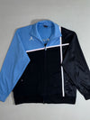 Y2K Jordan Jumpman Colorblock Track Jacket with Reflective Stripes – UNC Blue/Black (XL)