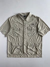 The North Face Beige Utility Cargo Short Sleeve Shirt(Xl)