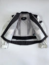 BMW Motorrad AirFlow White Mesh Panelled Armoured Motorcycle Riding Jacket (Paded) (M)
