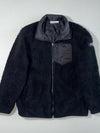 Vintage Reebok Classic Sherpa Fleece Jacket – Black (S)