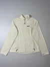 Jack Wolfskin Cream Off-White Fleece Zip Jacket Women’s (S)