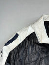 Vintage 90s Michael Hoban Wheremi USA Leather Jacket – Red, White & Black Panels (XL)