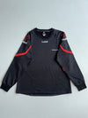 Hummel Black Fleece-Lined Training Sweatshirt – Korean Embroidery – (S)
