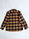 Dickies Buffalo Check Flannel Shirt – Brown/Black(2XL)