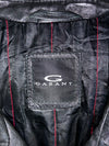 Garant Genuine Leather Bomber Jacket – Black, Ribbed Hem (XL/2XL)