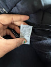 The North Face Full-Zip Fleece Jacket with Nylon Shoulder Overlays – Black – (M)