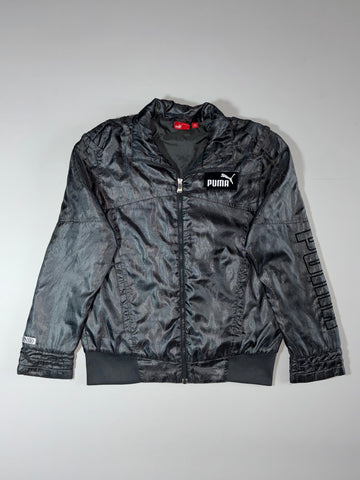 Puma Metallic Shimmer Zip-Up Track Jacket (S)
