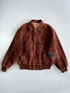 Vintage Premium Original Suede Leather Jacket (XL)