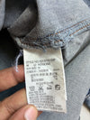 Vintage Buckaroo Blue Distressed Denim Western Shirt (S)