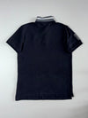 Giordano Lion Crest Polo – Black (L)