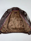 Le Deau Paris Premium Original Leather Jacket (Furr Inside) (M)