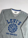 Levi's San Francisco Seal Crewneck Sweatshirt – Heather Grey (M/L)