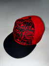 Desperados Red Black All-Over Print Snapback – Tequila Beer Promo Cap (Adjustable)