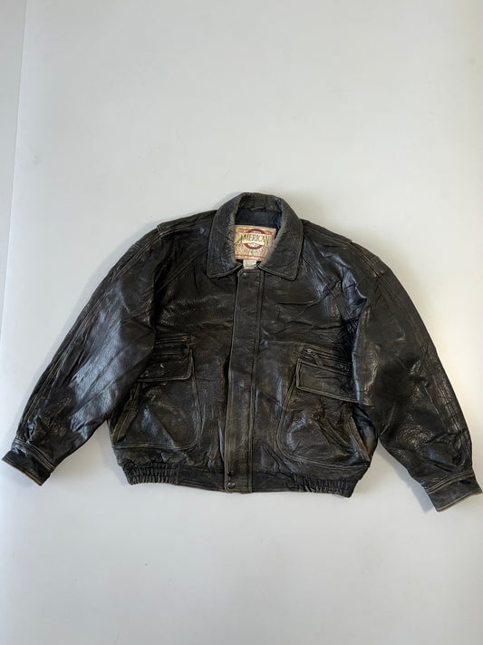 ZSuper Premium (RARE) Heavy Original Leather Jacket (SUPER PREMIUM) (XL/2XL)