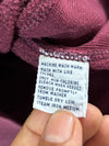 Polo by Ralph Lauren Quarter-Zip Sweatshirt – Burgundy with Striped Collar (L)