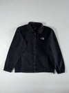 The North Face Reversible Fleece/Windbreaker Jacket – Black (XL)