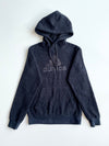Adidas Black Sherpa Fleece Tonal Logo Hoodie(S)