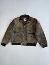 ZUltra Premium Original Pure Sued Leather Jacket (DETACHABLE ARMS) (XL)