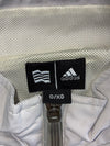 Adidas Off-White Zip Jacket – Minimal Flag Logo (2XL)