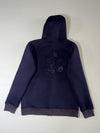 The Master Limited Twin Edition Embroidered Full-Zip Hoodie – Navy (L)