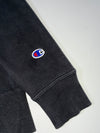 Champion Zip-Up Hoodie Fleece Full-Zip Authentic Athletic Black (S)