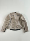 Vintage Bering Beige Mesh Motorcycle Jacket padded Women’s (S)