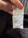 Lacoste | Dark Brown Chunky Rib Knit Wool Sweater – Croc Logo | (XL/ 2XL)
