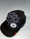 DFB Germany National Team Cap 2018 – Black All-Over Championship Years Print (Adjustable)