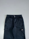 Dickies Black Cargo Combat Pants (W:28|L:37)