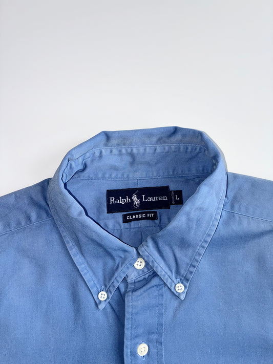 Ralph Lauren Classic Fit Short Sleeve Oxford Shirt (Xl)