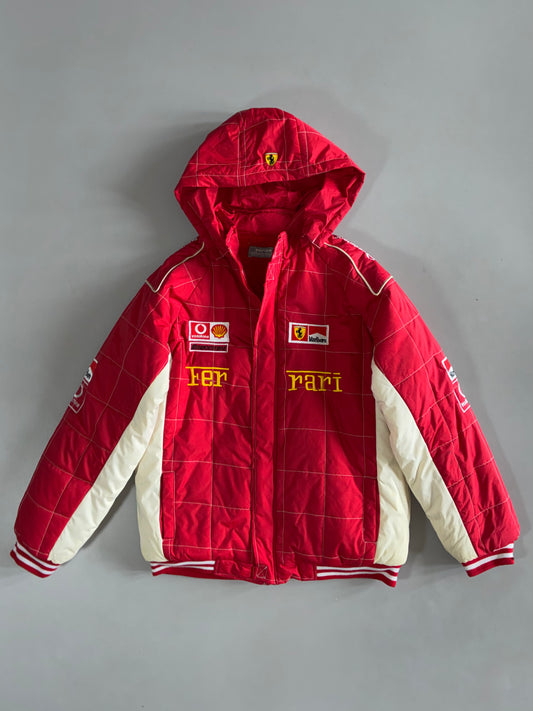 Ferrari Red Racing Puffer Jacket (S)