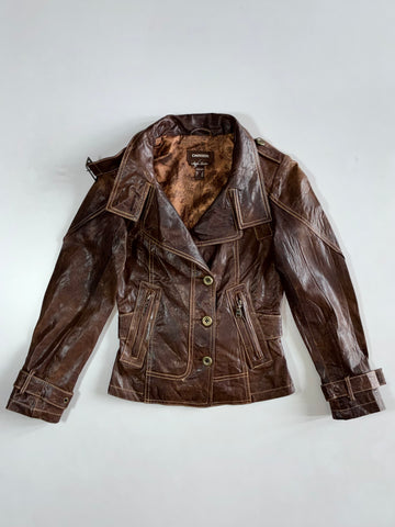 Danier Premium Original Leather Jacket (Xxs)