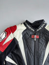 Arlen Ness Riding Gare Vintage Leather Motorcycle Racing Jacket (M)