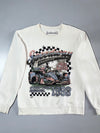Trdmrk Speedway Racing Sweatshirt White (S)