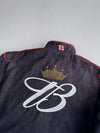 Y2K-Style Budweiser NASCAR #8 Racing Jacket Heavy Embroidery, Quilted Lining (XL)