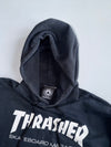 Thrasher | Black Skateboard Magazine Hoodie | (XL)