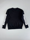 Puma | Black Sleeve Spellout Sweatshirt | (S)