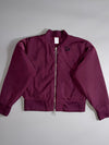 Puma Kenza Satin Bomber Jacket – Burgundy Women’s(M)