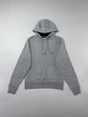 Champion Authentic Small Logo Grey Pullover Hoodie (M)