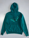 Adidas Originals G Shmoo Hoodie Teal Green (L)