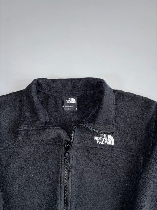 The North Face Black Full Zip Fleece Jacket Zip Pockets(S)