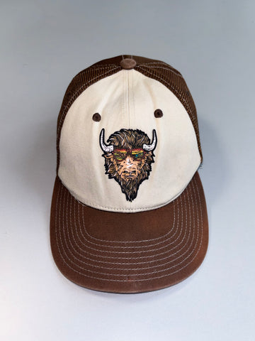 Wild Tribute | Theodore Roosevelt NP Buffalo Trucker (Adjustable)