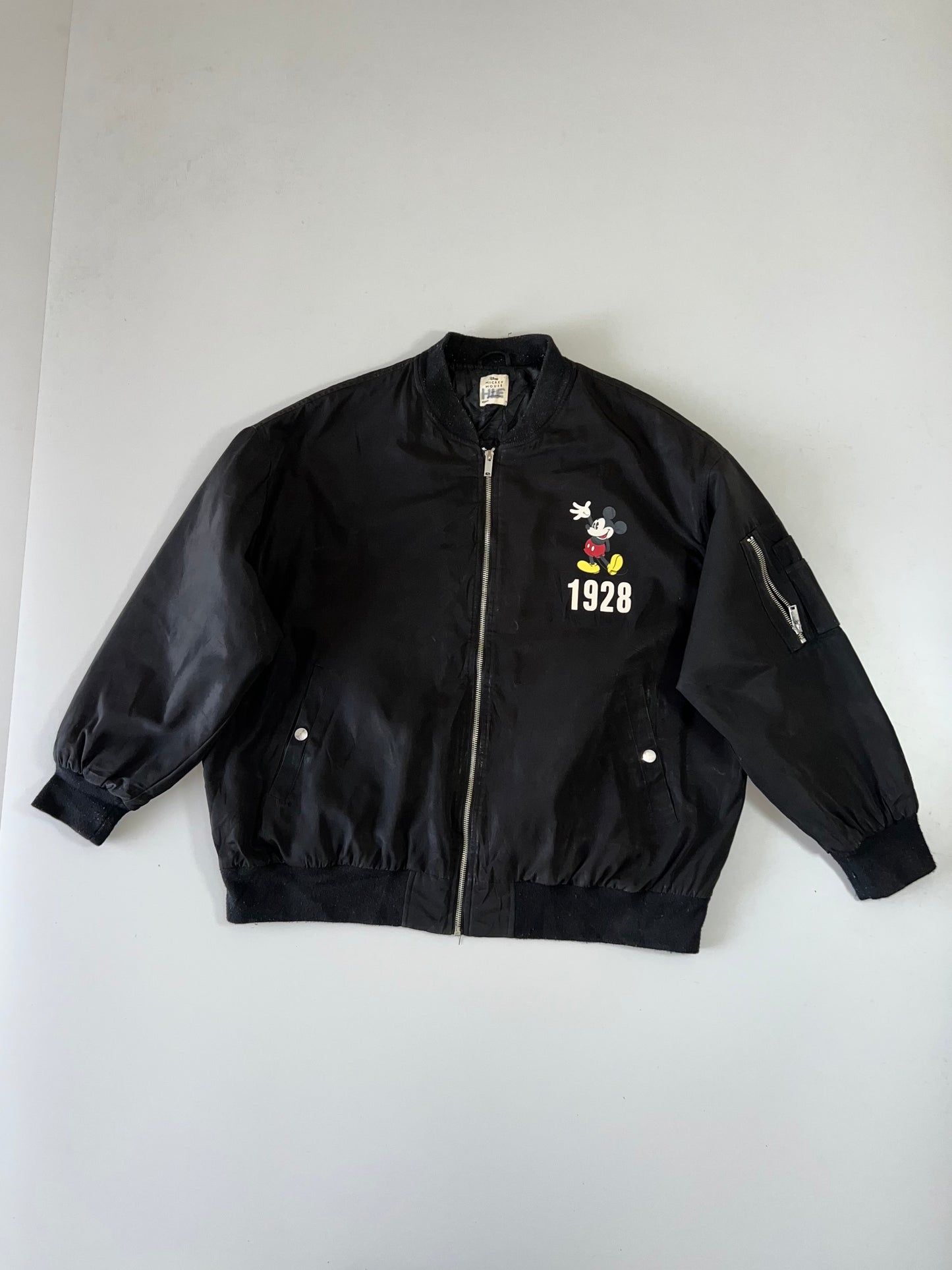 !                                          Disney Mickey Mouse Original Bomber Jacket (XL/2XL)