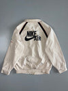 Vintage Nike Air Japanese Work Jacket | Cream Off-White Kanji Embroidered Rare Bomber (M)