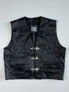 Genuine Premium Original Leather Vest (XL)