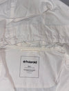 Polaroid | White Hooded Anorak Half-Zip Windbreaker | (XL)