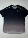 Nike Dri-Fit Running T-Shirt – Black Ombre (M)
