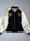 Romantic Face Yokosuka Japan Dragon Fully Embroidered Souvenir (L)